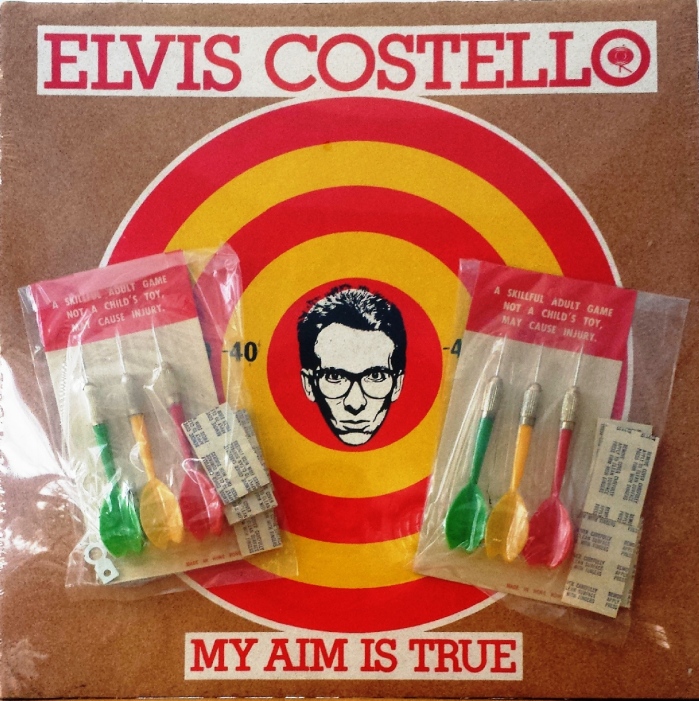 Elvis Costello dartboard (pic credit Dick Wingate)